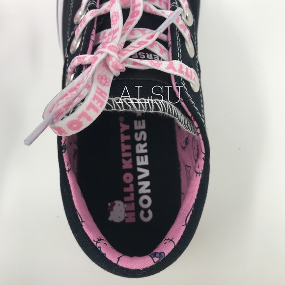 Converse & Hello Kitty Ctas Madison OX Black W - Picture 8 of 8